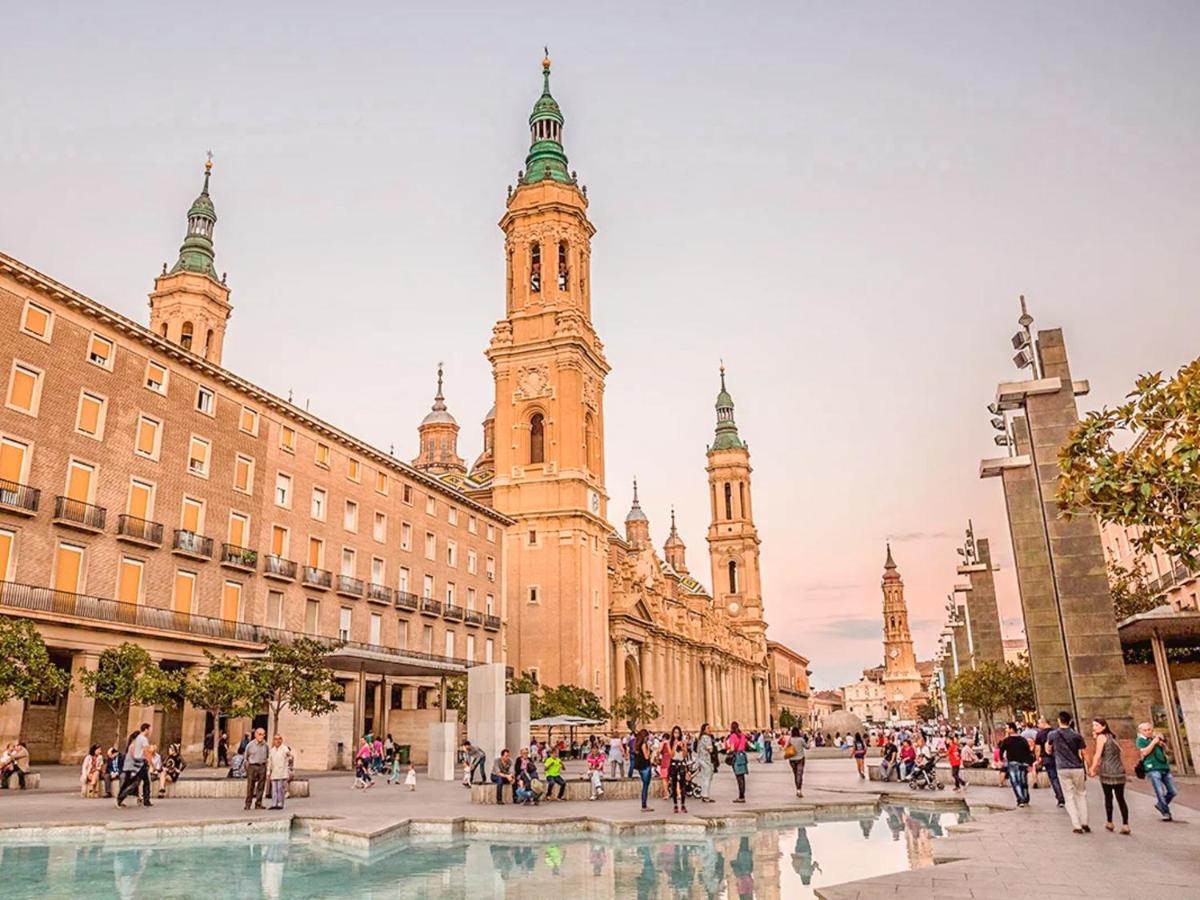 Gran Piso Pleno Centro. Plaza Del Pilar + Desayuno Apartment Zaragoza Exterior foto