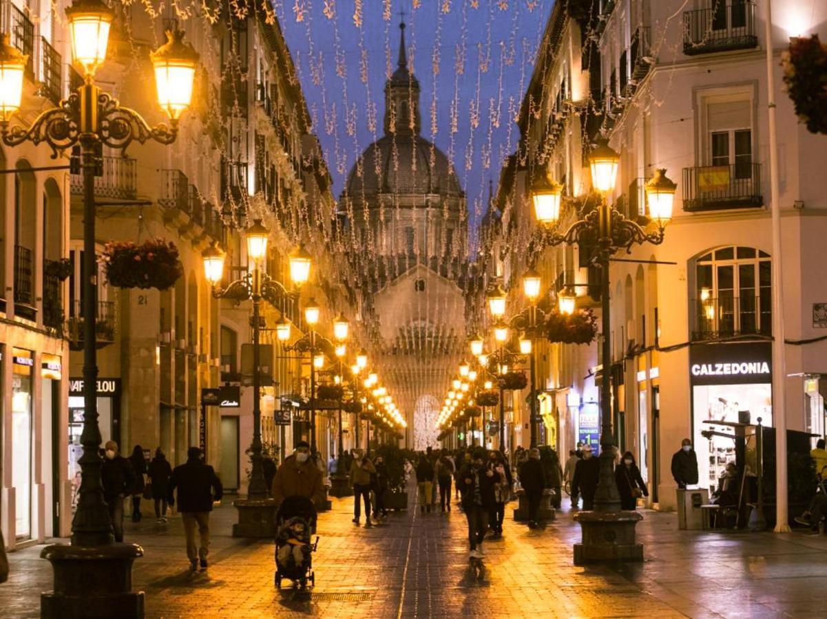 Gran Piso Pleno Centro. Plaza Del Pilar + Desayuno Apartment Zaragoza Exterior foto